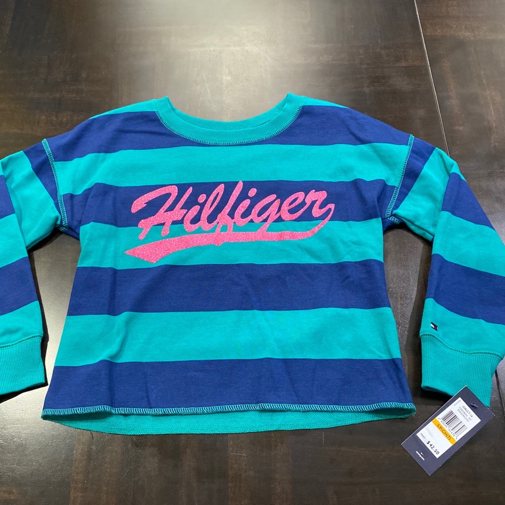 Tommy Hilfiger Girl Logo Sweatshirt - Picture 3 of 8